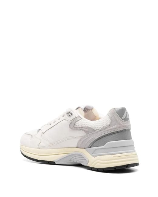 Autry White Hyperway Sneakers for men