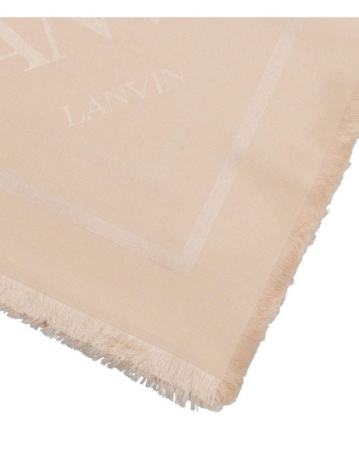 Lanvin Natural Scarfs