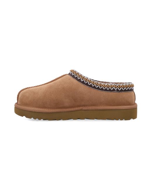 Ugg Brown Tasman Ii S Suede Slippers