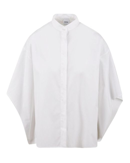 Aspesi Shirts Wit in het White
