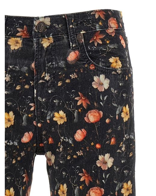 R13 Gray 'Joan Kick Flare' Jeans
