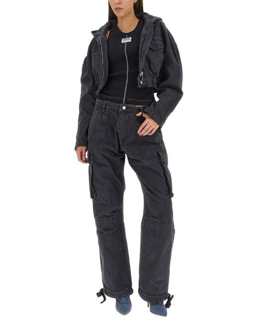 Moschino Black Cropped Jacket