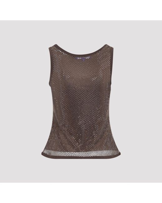 Ralph Lauren Brown Espresso Melony Tank Top