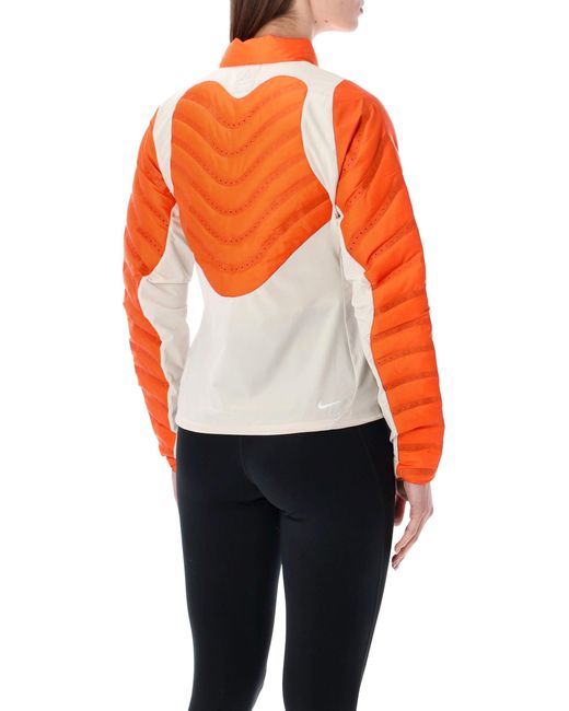 Nike Orange Acg Trail Running Jacket