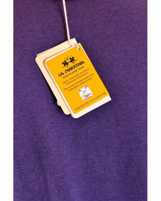 Pulls Violet La Martina pour homme en coloris Purple