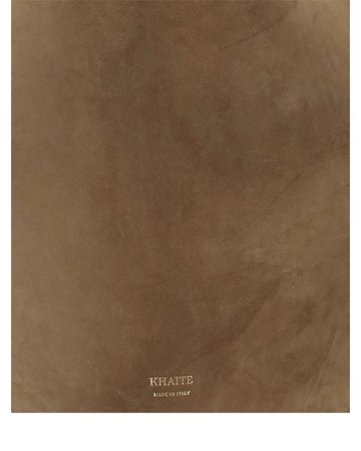 Lotus petit fourre-tout c'est la première fois Khaite en coloris Brown