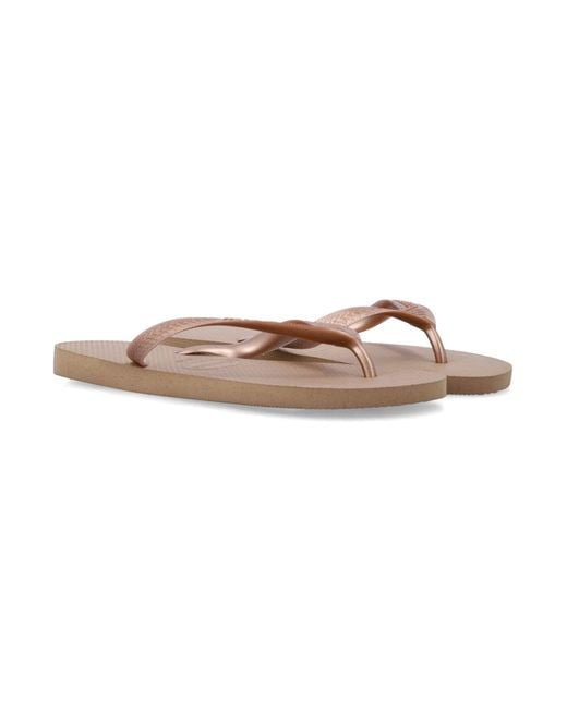 Havaianas White Flat Shoes