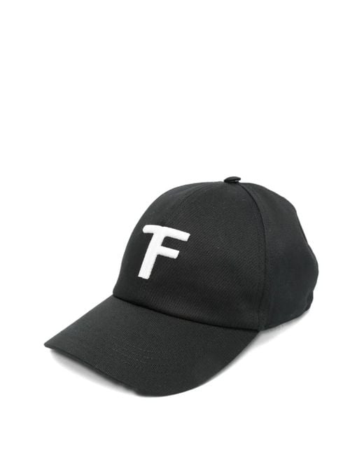 Tom Ford Logo Baseballkappe in Blue für Herren