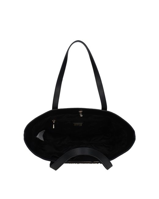 Versace Jeans Black Couture Shoulder Bags Polyurethane