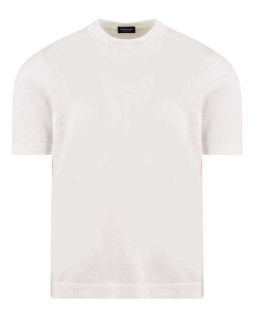 Drumohr T Shirts En Polos in het White voor heren