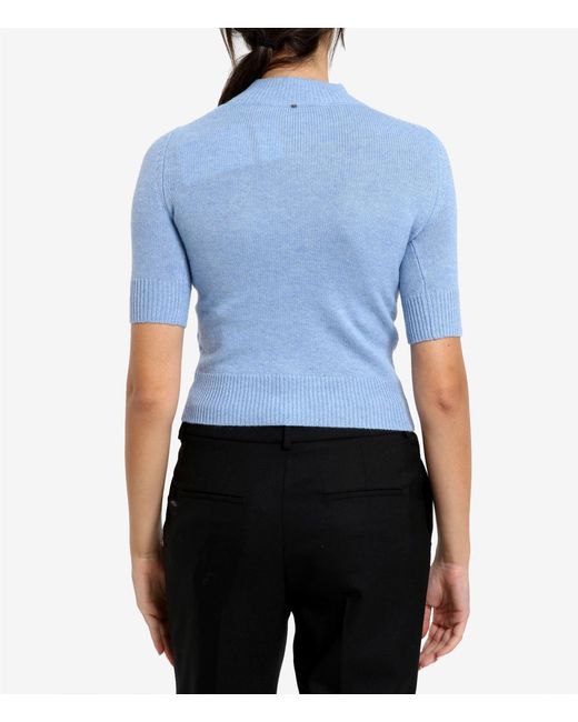 Sportmax Blue Sweaters