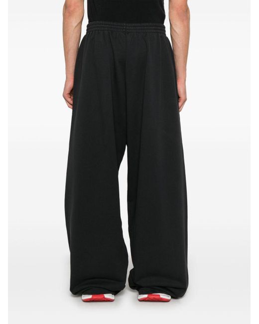 Balenciaga X Under Armour Trainingsbroek Met Wijde Pijpen in het Black voor heren
