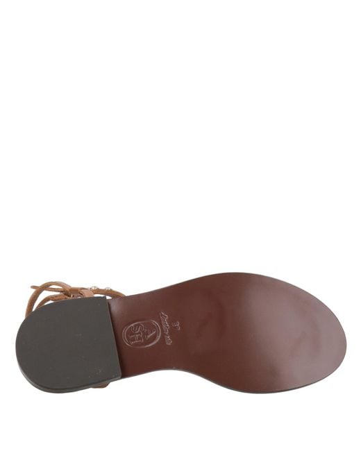 Ash Brown Sandals
