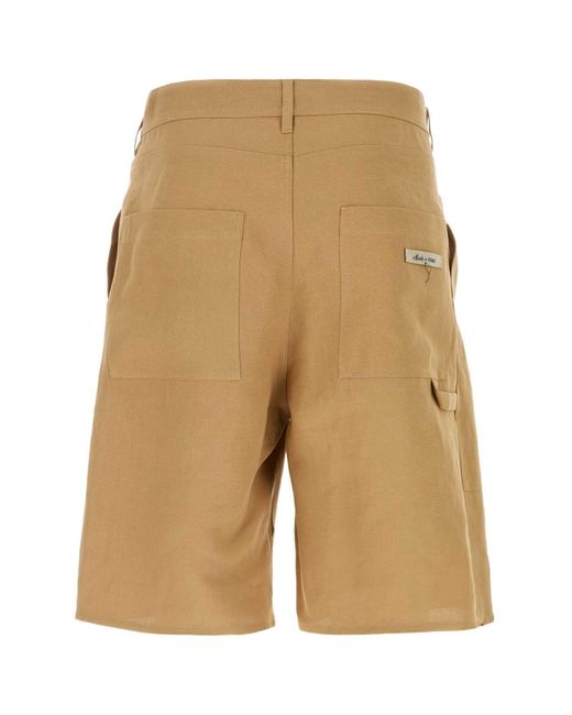 Fendi Natural Bermuda Shorts for men