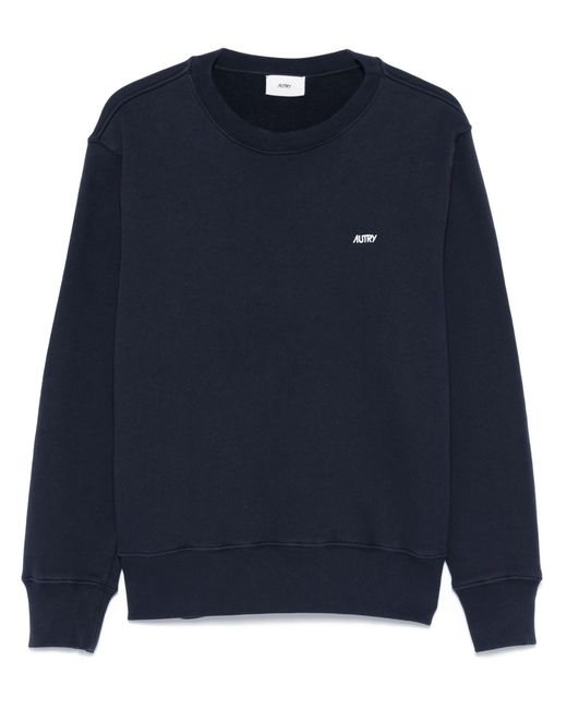 Autry Katoenen Sweater in het Blue voor heren
