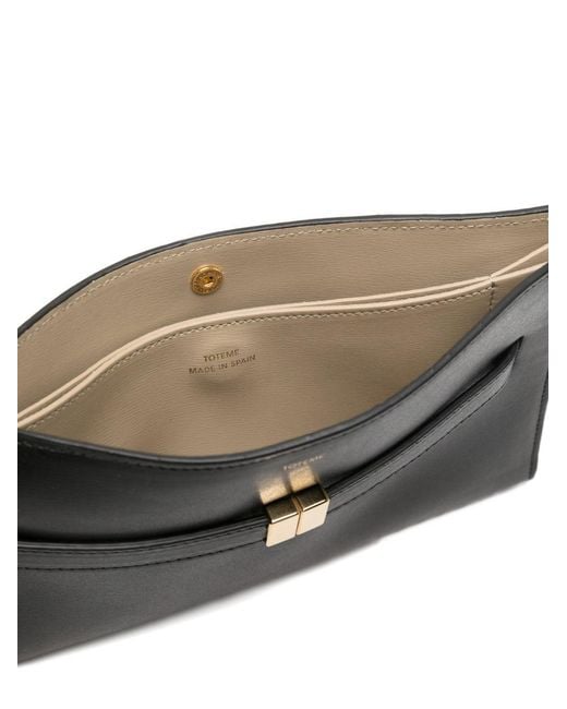 Totême  Black Belted Leather Crossbody Bag