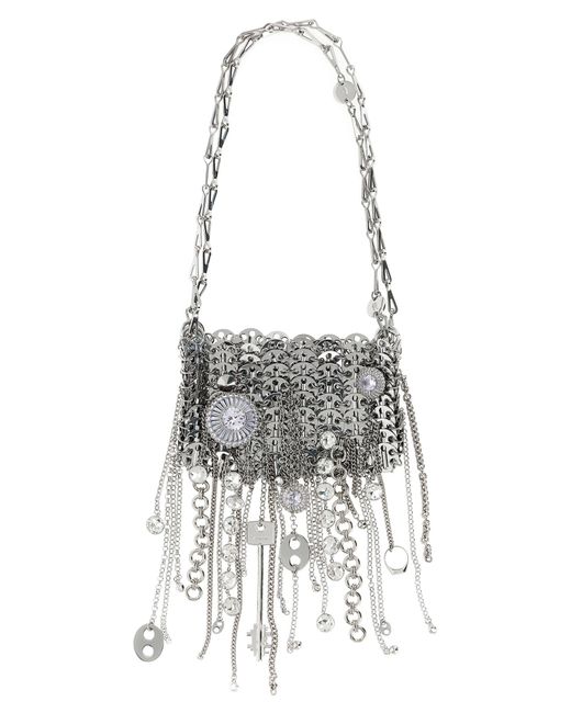 Rabanne White 1969 Nano Judy Blane Hand Bags