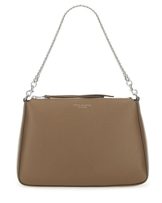 Tory Burch Brown "Perry" Shoulder Bag