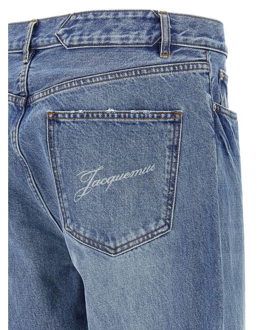 Jacquemus 'le De Nime Droit' Jeans in het Blue voor heren