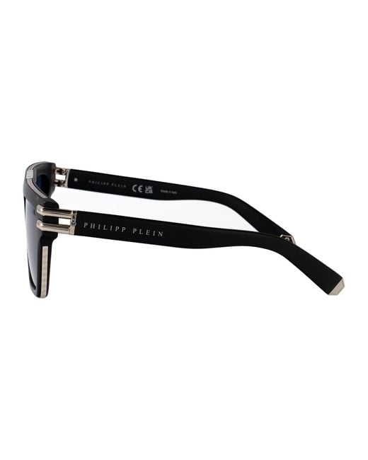 Philipp Plein Blue Sunglasses