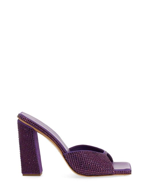 Gia Borghini Purple Rosie 14 Sandal for men