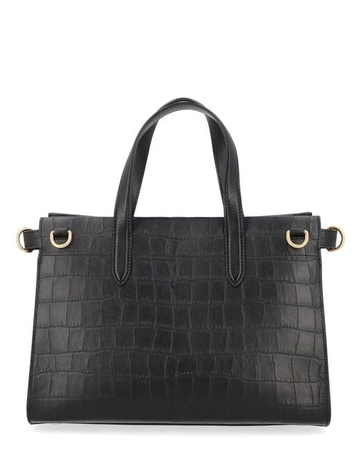 Burberry Black Borsa Tote "Cotswolds" Small