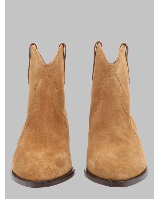 Isabel Marant Brown Chic Ankle Boots