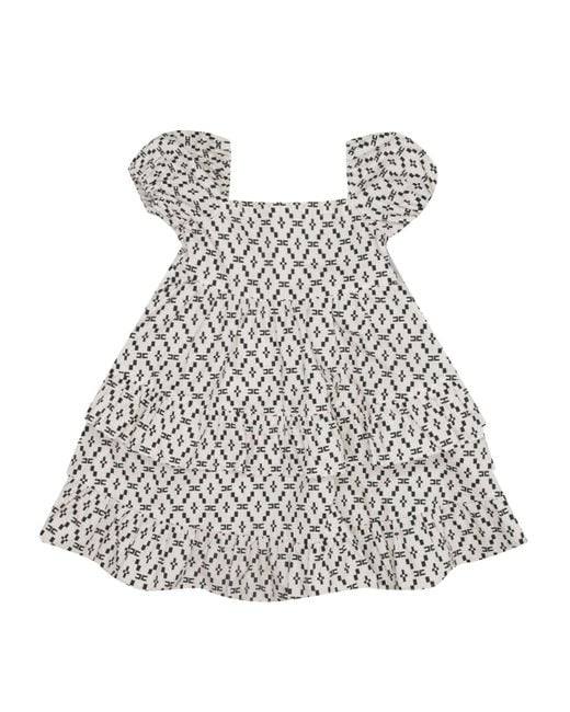 Elisabetta Franchi White Kleider