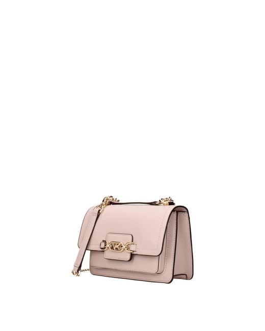 Michael Kors Pink Borse A Spalla Heather Xs Donna Pelle Rosa/Rosa Tenue for men