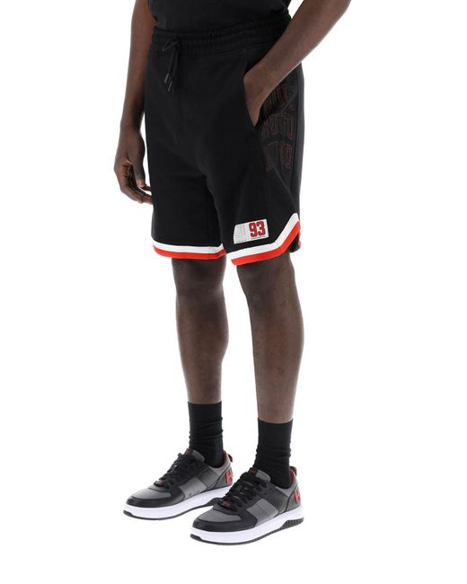 Danopy Bermuda sportif HUGO pour homme en coloris Black
