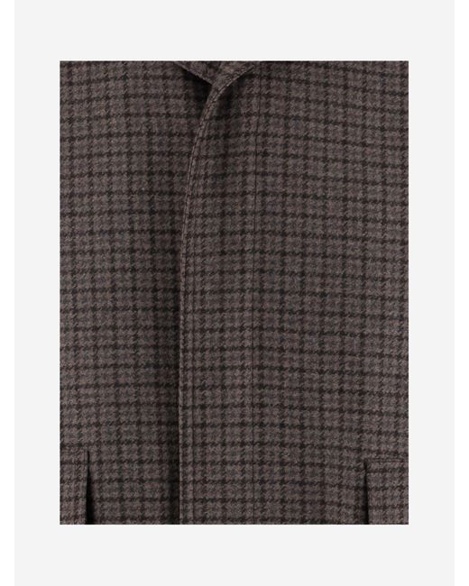 Tagliatore Wollmantel in Gray für Herren