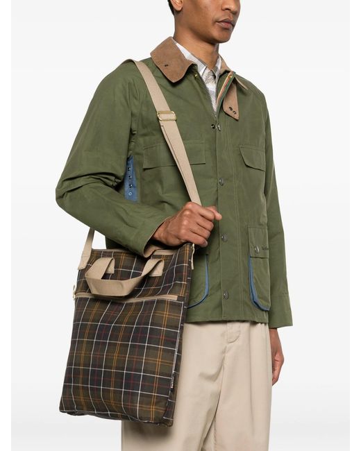 Barbour Black Transport Tote Bag