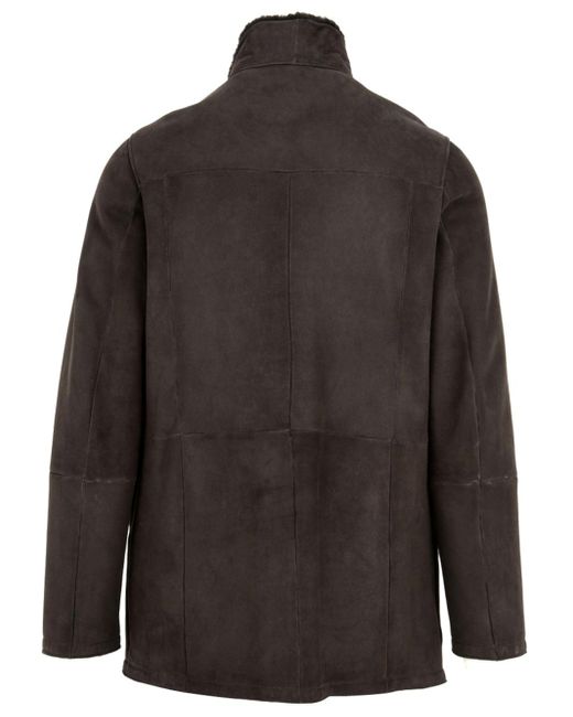 Moorer Coats Brown in het Gray voor heren