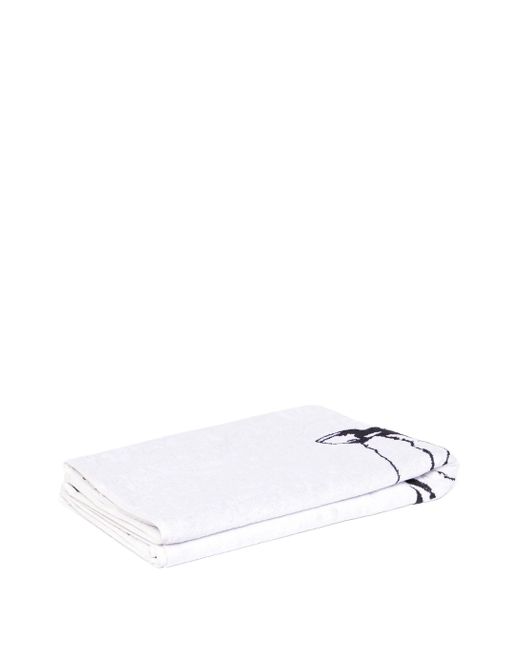 C P Company White Beach Towel Accessories
