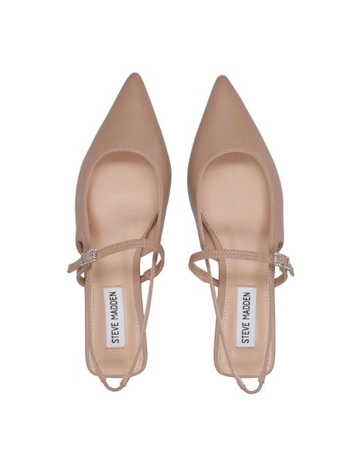 Steve Madden Natural Sandals Flesh Colored