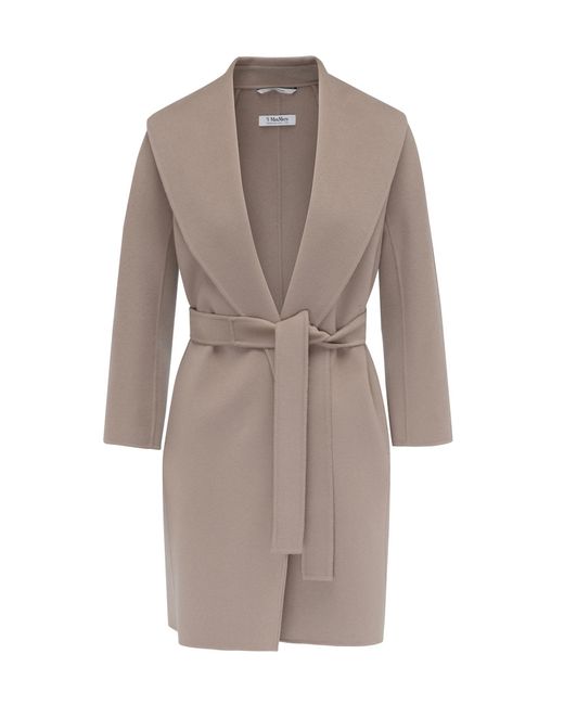 Max Mara Coats Dove Gray