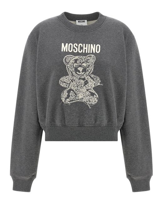 Sparatura Teddy Bear" di Moschino in Gray