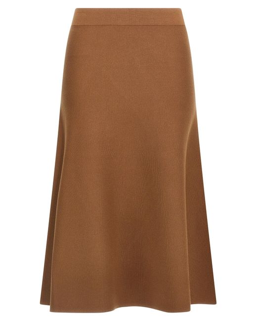 Max Mara 'giusy' Rok in het Brown