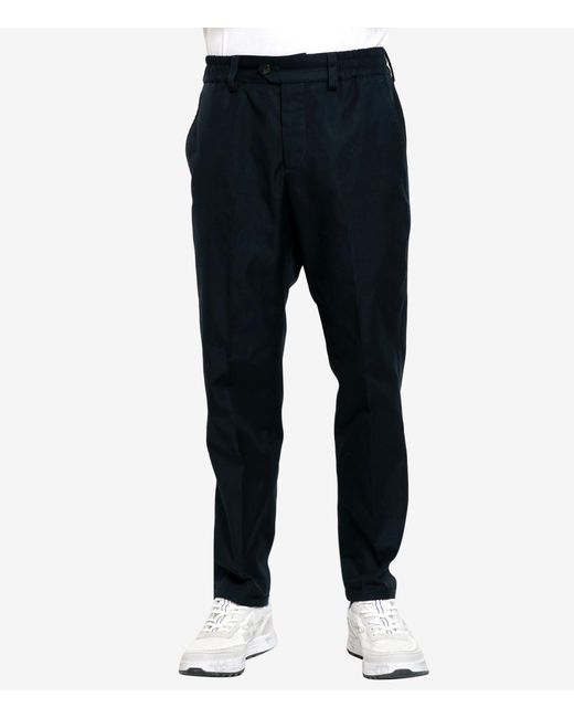 PT Torino Blue Trousers for men