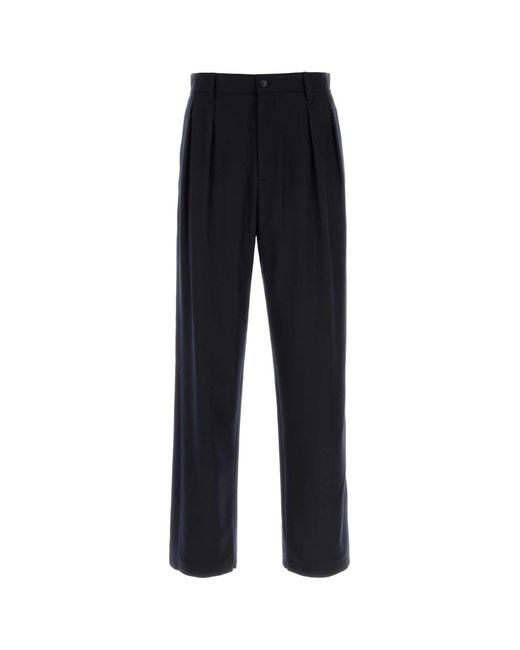 GIORGIO ARMANI X ALANUI Black Trouser for men