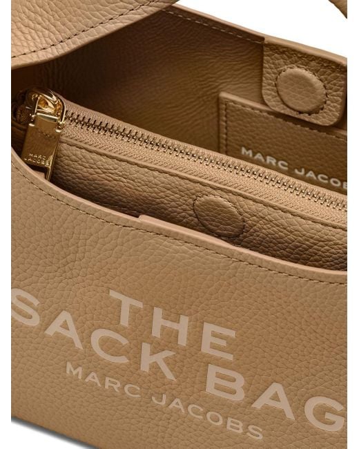 Marc Jacobs Metallic Der Sack Mini Leder Hobo -Tasche