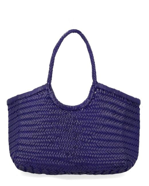 Dragon Diffusion Blue Borsa "Nantucket" Large