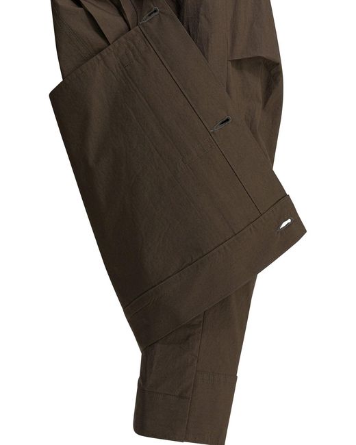 Sacai "typewriter" Overshirtjack in het Brown