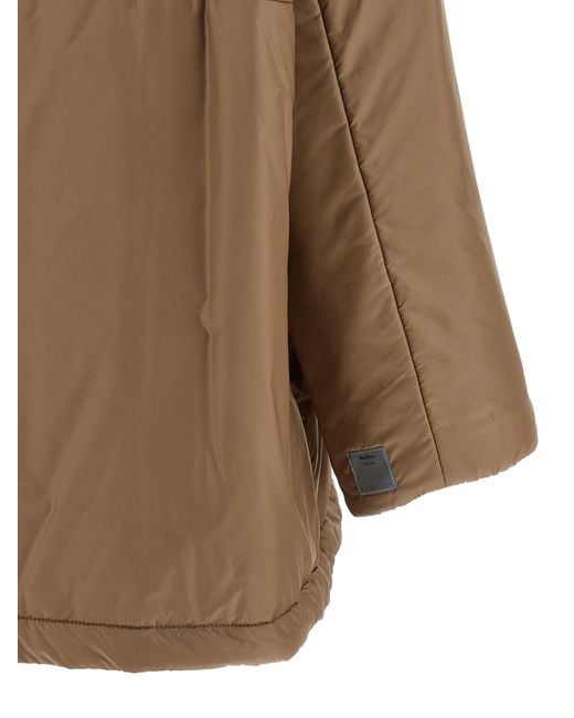 Max Mara Brown 'Paris' Down Jacket