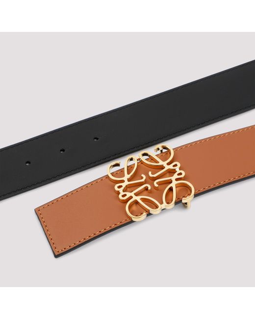 Loewe Black Multicolour Reversible Anagram Belt for men
