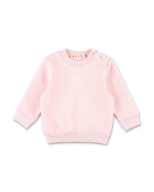 Marni Pink Mini Cozy Two-Piece Fleece Set