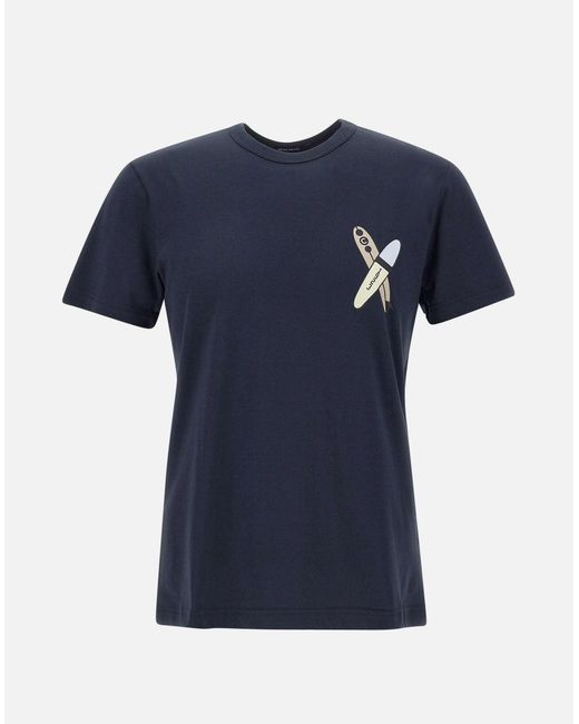 Colmar Frida Mehrfarbiges Print-T-Shirt in Blue für Herren