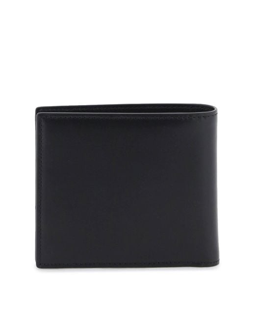 Leather Bi Fold Willet Dolce & Gabbana de hombre de color Black