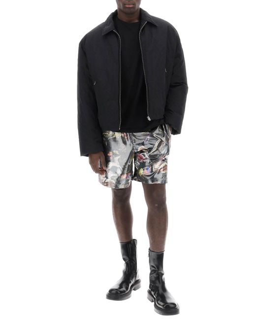"Shorts impresos para B. Sund Acne de hombre de color Gray