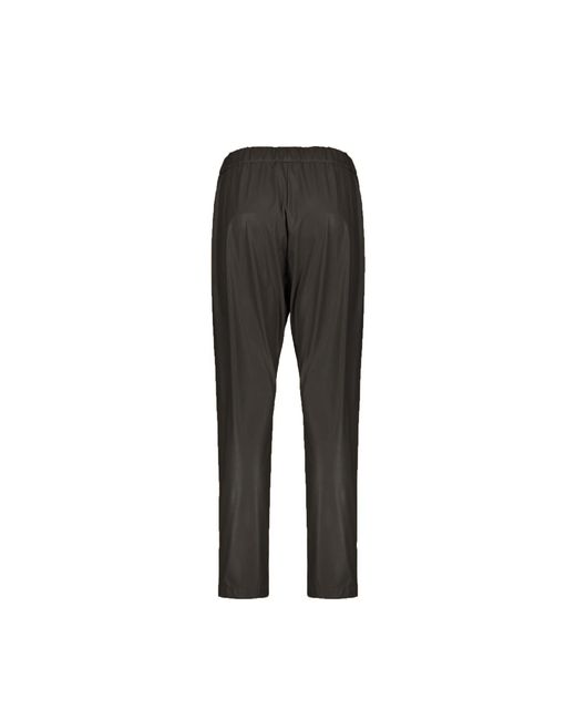 Herno Gray Elasticated Drawstring Trousers
